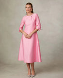 Pink panel dress “In Store “