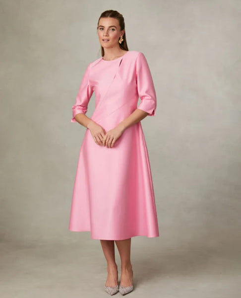 Pink panel dress “In Store “