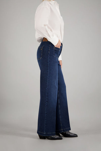Gardeur wide leg Denim pants