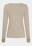 I Say Dee Sand Lace top