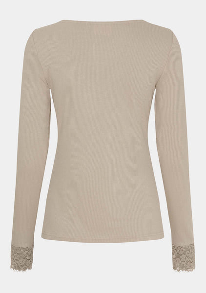 I Say Dee Sand Lace top