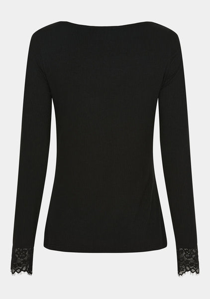I Say Dee Black Lace top