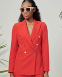 Red Tux pant suit in store ..