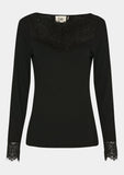 I Say Dee Black Lace top