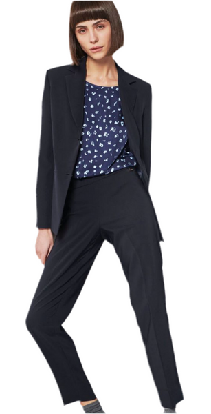 Navy Classic Blazer Pant suit