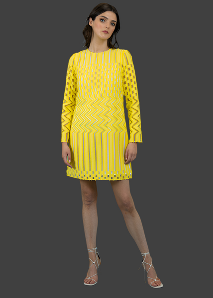 🛑 1/2 PRICE 🛑Yellow Organza Dress .