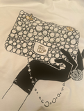 White & black Top