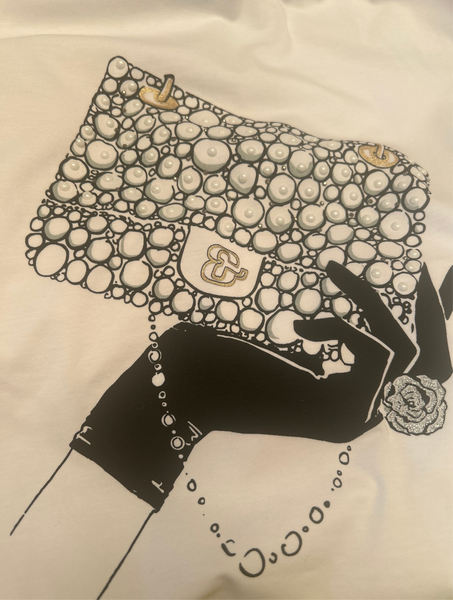 White & black Top