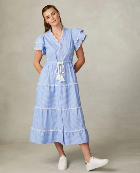 Eloise stripes midi