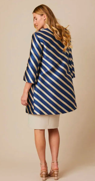 Amelia stripe coat