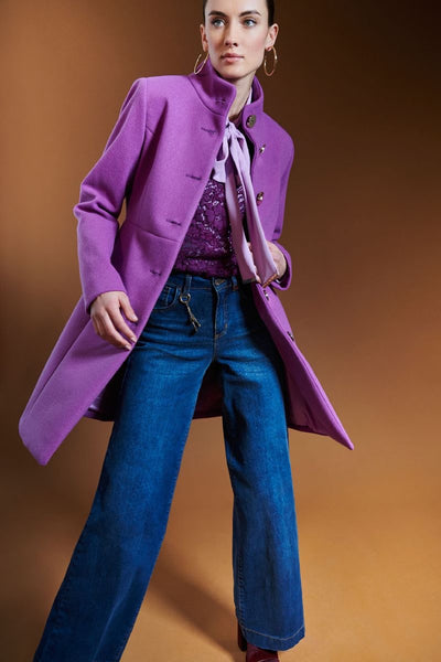 Purple Knee Coat