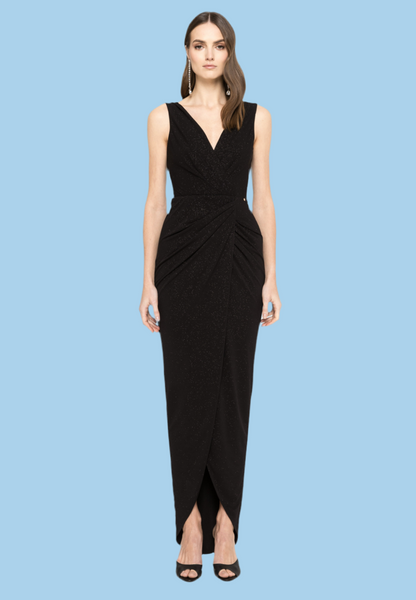 Black lurex Maxi