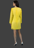 🛑 1/2 PRICE 🛑Yellow Organza Dress .