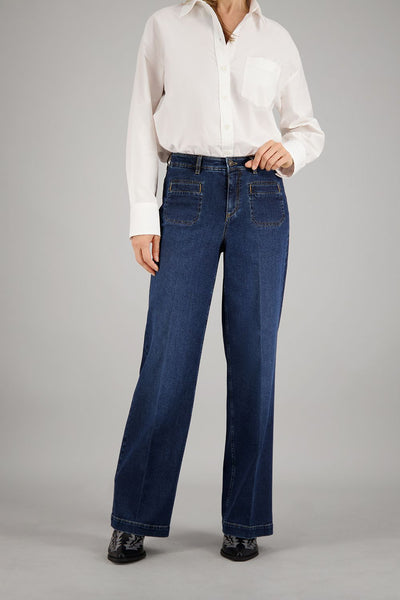 Gardeur wide leg Denim pants