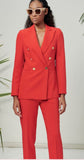 Red Tux pant suit in store ..