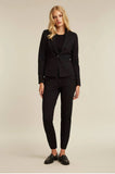Black Short Blazer pant suit