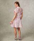 Pink Diaz short dress In Store