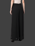 Edward Achour Fluid leg Pleat Silk pants