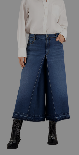 Denim Culotte Skirt /Pants