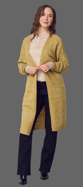 Autumn Lime long cardi