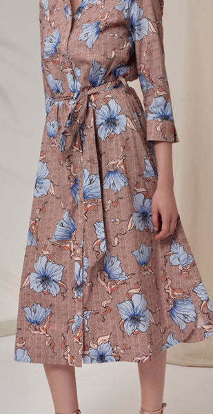 Print dress in store