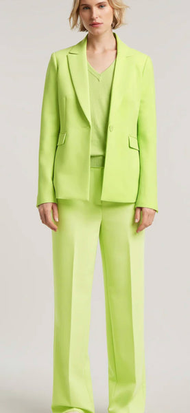 Lime Blazer pants suit