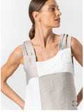 Elisa beige maxi dress