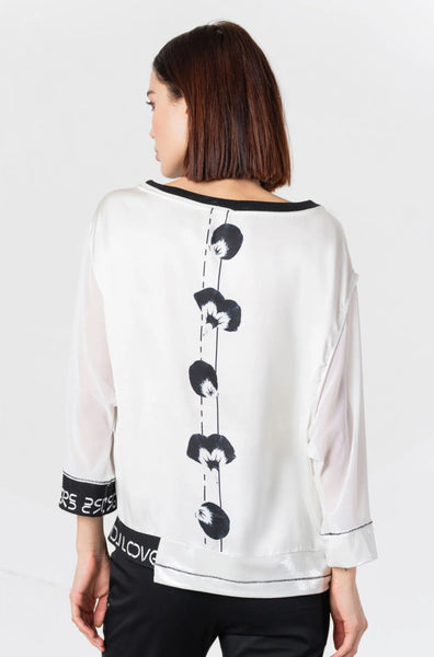 Elisa monochrome top