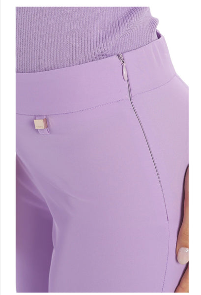 Lilac flare pants