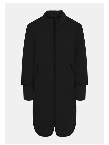 Black  relaxed fit  coat