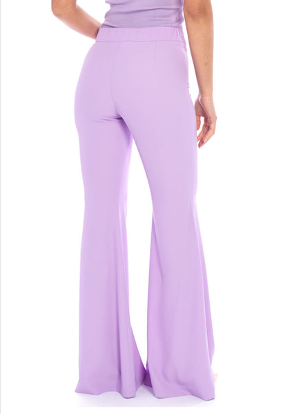 Lilac flare pants