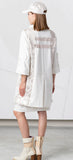 Elisa cream Brocade Coat