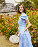 Eloise stripes midi