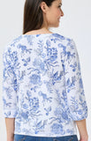 Blue print Top