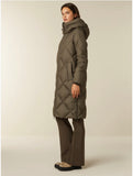 Croc puffer coat /Hooded