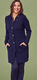 Navy knit Coatigan