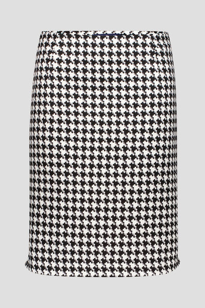 Gardeur houndstooth skirt