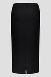 Gardeur black jersey pencil Skirt