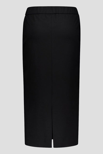 Gardeur black jersey pencil Skirt