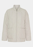 Sand quilted jacket