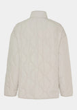 Sand quilted jacket