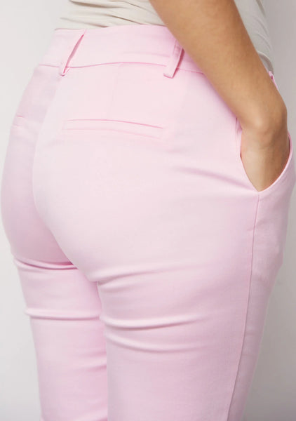 Pink chino pants