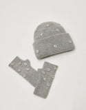 Grey cap & Gloves