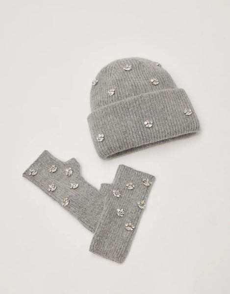 Grey cap & Gloves