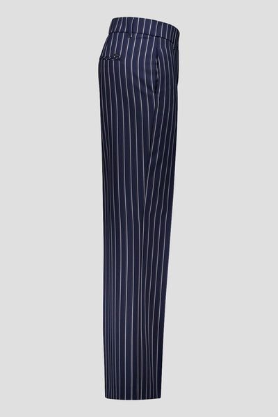 Gardeur Navy Pinstripe Pants