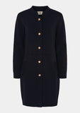 Navy knit Coatigan