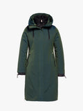 Luxurious Rain Teal green Coat