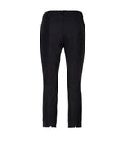 Black techno crop pants