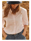 Long pale pink Shirt /Top