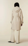 Stone rain parka